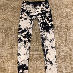 Black and white girls leggings